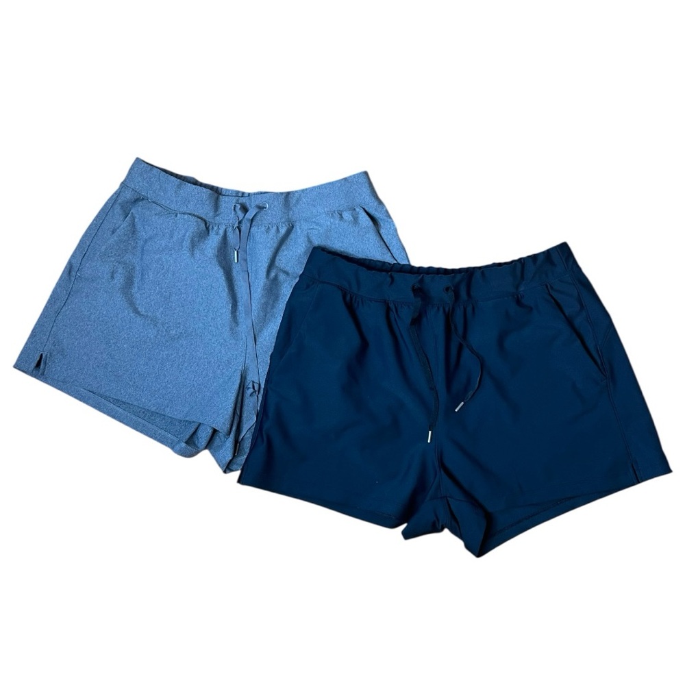 Old Navy Active high rise go-dry black and gray, set of 2